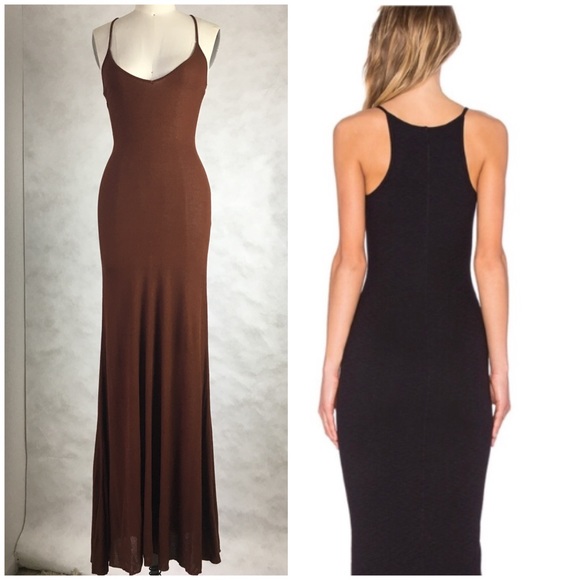 enza costa maxi dress